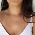 CHOKER BOLINHA PRATA30625